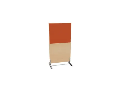 scheidingswand,HxB 1545x800mm,NE-esdoorn,BN3012-oranje