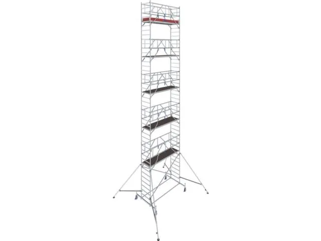 échafaudage roulant H de travail 12 4m échafaudage H 11 5m