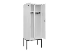 locker voor scheiding van kleding,HxBxD 2120x800x500mm,2vak