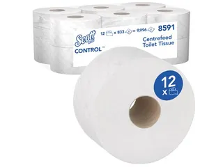 toiletpapier Scott Control centerfeed rol 2-laags 240m - 2