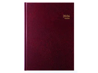 Agenda 2027 Brepols Bremax Santex A4 1dag/2pag 8 kolommen bordeaux - 5