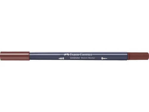Sketchmarker Faber-Castell Goldfaber 378 mahogany op alcoholbasis