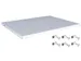 tablette,p. rayonnage,lxP 1000x800mm,charge max. par tabl. 350kg,acier