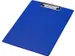 Klemplaat A4 PVC Blauw