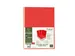 25 mappen met linnen rug FOREVER 320g/m2 24x32cm Rood