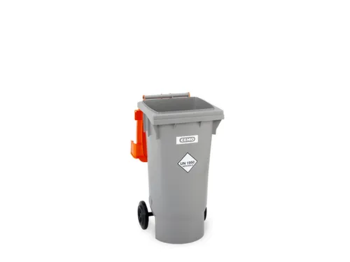 Verzamelbak,V. Spuitbussen,Kunststof,Grijs/Oranje,120L