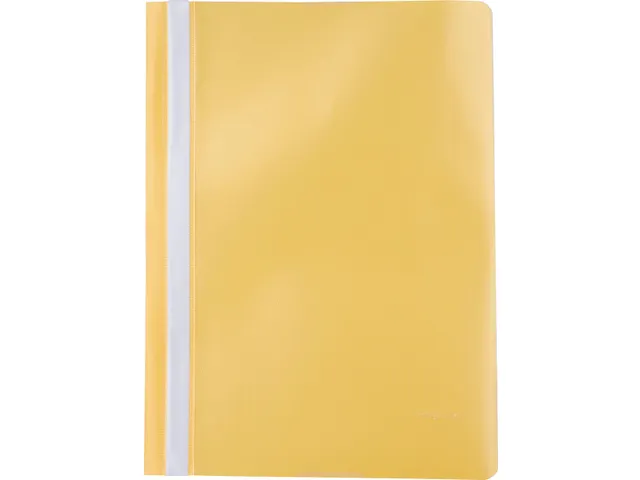 snelhechtmap ft A4 PP geel, pak van 5 stuks