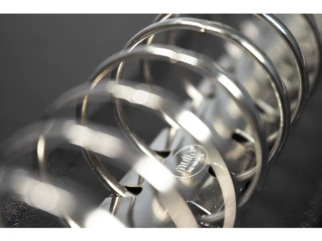 Ringband Multo Hannibal A4 23r O-25mm zwart kunstleder