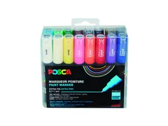 Verfstift Posca PC1MC Extra Fijne punt 0,7-1,0mm 16st assorti