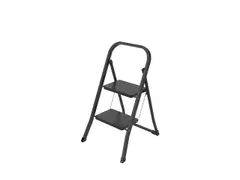 Huishoudtrap BRASQ 2 treden SL200 zwart