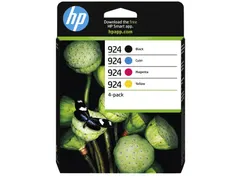 Inktcartridge HP 6C3Z1NE 924 zwart + 3 kleuren