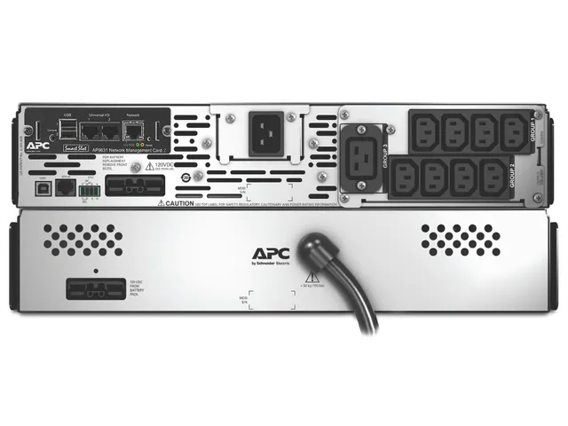 APC Smart-UPS X SMX3000RMHV2UNC - 3000VA, 8x C13 + 1x C19 sortie, USB,