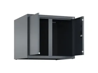opzetkast,v. locker,2vak.,vak B 300mm,HxBxD 500x600x500mm,vleugeldeur - 2
