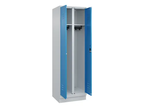 locker voor scheiding van kleding,HxBxD 1950x600x500mm,2vak