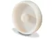 roue,force 100kg,Øxl 80x30mm,bandage plastique,palier lisse