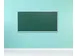 Tableau scolaire craie simple face 100x300cm magnétique émaillé ver