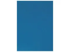 Dekblad A4 Blauw Lederlook 250 Grams Pak 100 Stuks