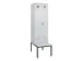 locker met bank,voor scheiding van kleding,HxBxD 2120x600x815mm,2vak