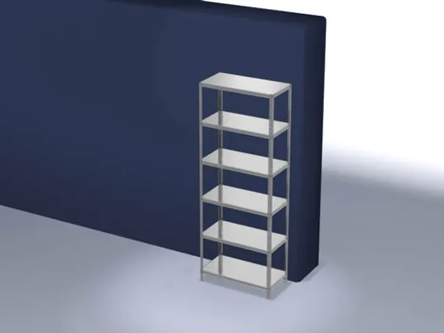 rayonnage,rayonnage départ,HxlxP 2500x1000x500mm