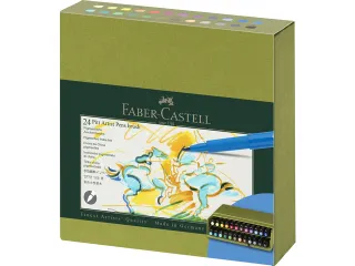 Tekenstift Faber-Castell Pitt Artist Pen Brush 24dlg studiobox - 6