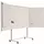 Kabinetkast Low Gloss Wit Emaille Staal 120x190 cm wit profiel