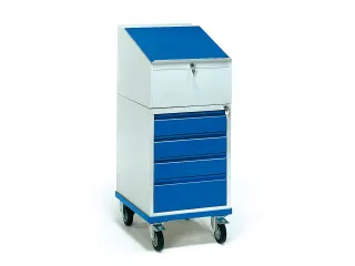 Lessenaar 2449 150kg RAL7035 RAL5007 - 1