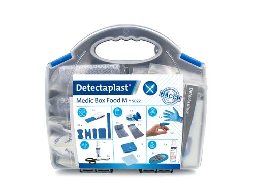 Detectaplast Medic Box Food Medium EHBO Set HACCP