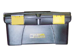 Gereedschapskist Kunststof 200x410x220mm Inzetbak Voor Onderdelen
