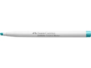 Marker creatief Faber-Castell Goldfaber beitelpunt C carribean blue (k - 6