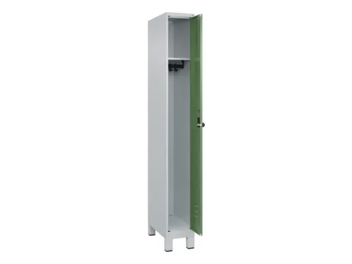 locker,HxBxD 1950x250x500mm,1vak,vak B 250mm,draaigrendel,voeten