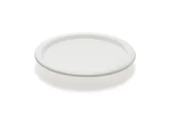 oplegdeksel,HDPE,v. ton inhoud 200l,H 70mm,naturel wit