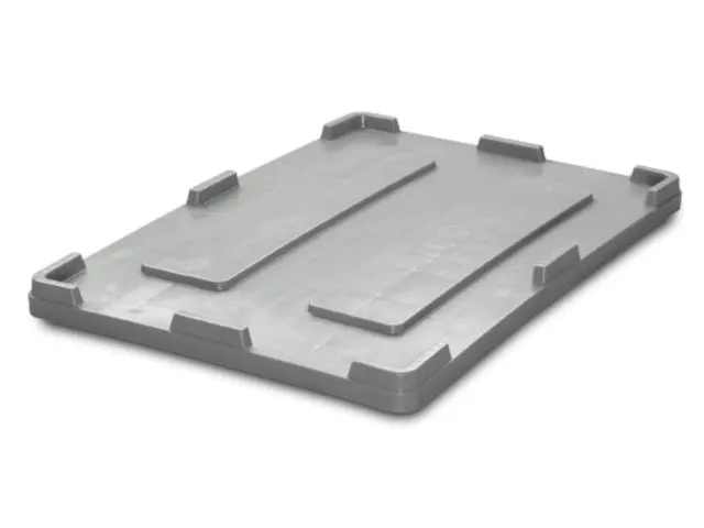 Deksel Voor Stapelcontainer 470 Liter Grijs