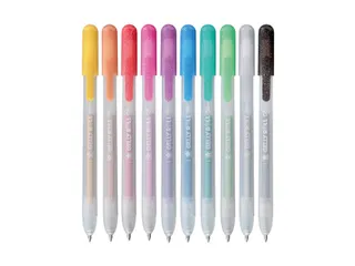 Gelschrijver Sakura Gelly Roll Metallic 08 klikfunctie assorti 10st - 2