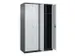 locker voor scheiding van kleding,HxBxD 1850x1200x500mm,4vak