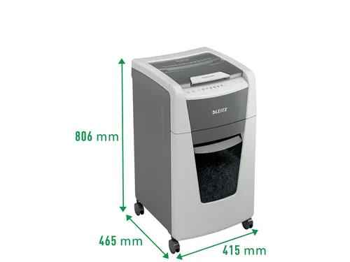 Papiervernietiger Leitz IQ Auto+ Office 300 P5 snippers 2x15mm