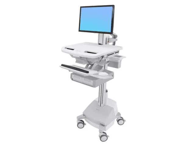 Medische Trolley StyleView-wagen met LCD-draaipunt SLA-voeding 2 laden