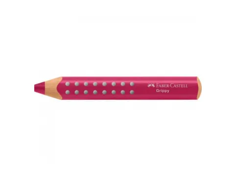 Crayon de couleur Faber-Castell Grippy XXL Jumbo Rouge framboise