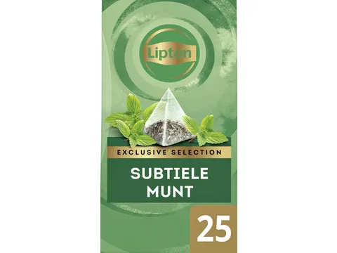 Thee Lipton Exclusive subtiele munt 25x2gr