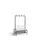 Omkleedbank 1000mm Pvc-Zitlatten Dubbel Hakenlijst Schoenenrek Ral7021