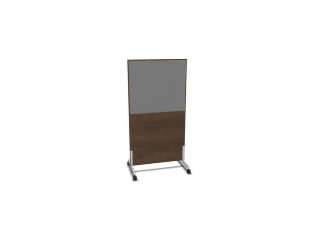 scheidingswand,HxB 1545x800mm,NV bruin hickory,BN8078-grijs