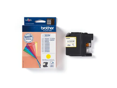 Inktcartridge Brother LC-223Y geel