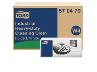 Tork 570479 Industriële Heavy-Duty Reinigingsdoek Wit - 1