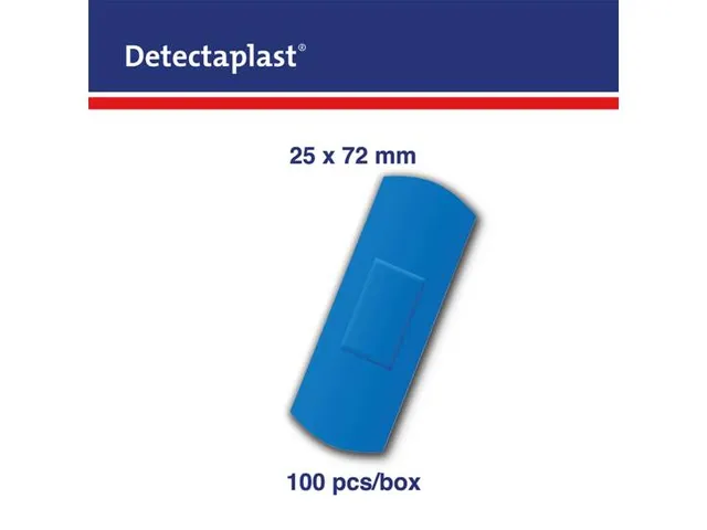 Pansement Detectaplast 8140 universal hydrofuge bleu 25x72mm 100pcs