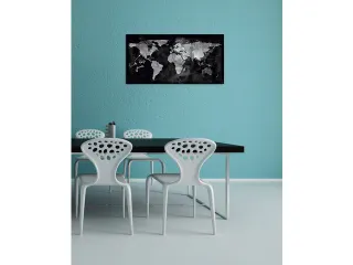 Glasmagneetbord Sigel Artverum 91x46cm Wereldkaart - 2