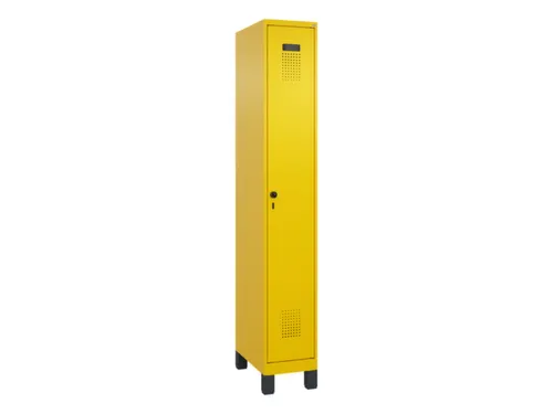 locker,HxBxD 1950x300x500mm,1vak,vak B 300mm,draaigrendel,voeten