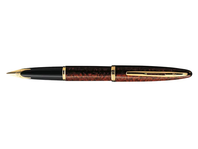 Vulpen Waterman Carène Marine amber GT medium