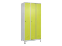 locker voor scheiding van kleding,HxBxD 1950x900x500mm,3vak