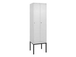 locker voor scheiding van kleding,HxBxD 2120x600x500mm,2vak