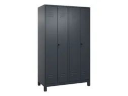PBM-locker,HxBxD 1950x1200x500mm,4vak,vak B 300mm,draaigrendel