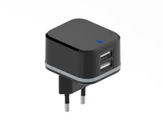 Compacte Lader Met 2 USB-Aansluitingen - 5 V - 4.8 A MAX. - 24 W MAX. - 1